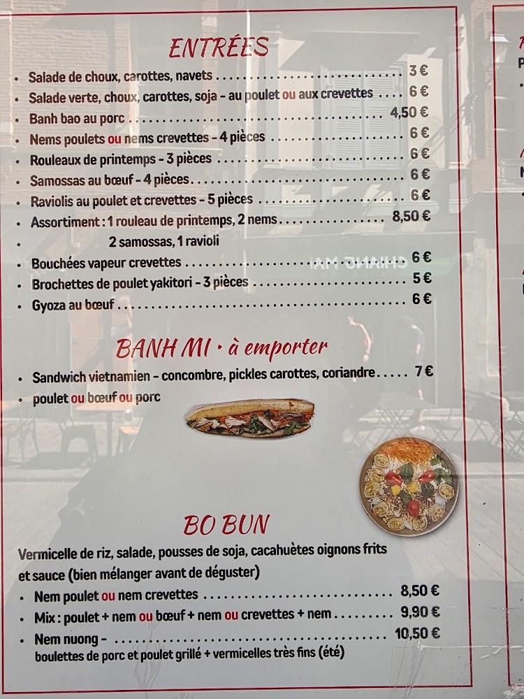 La Maison des Nems - Menu Image 3
